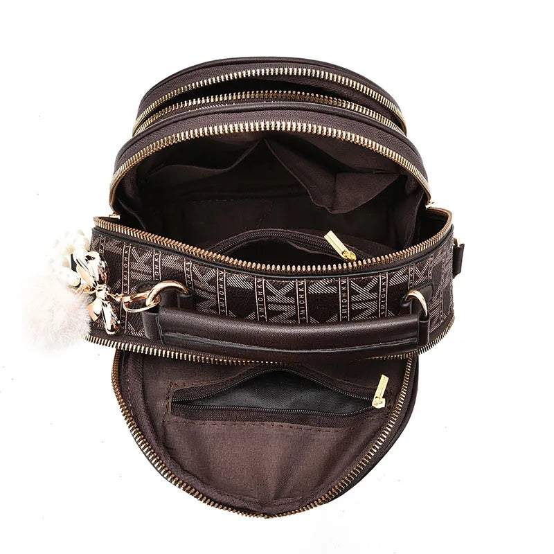 Women's bag 2025 new fashion women's bags hit color hand-held  bag Europeand the United States all-match shoulder messenger bag
