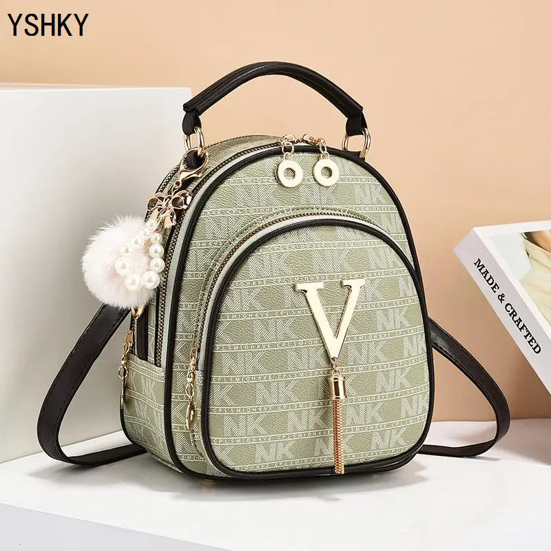 Women's bag 2025 new fashion women's bags hit color hand-held  bag Europeand the United States all-match shoulder messenger bag