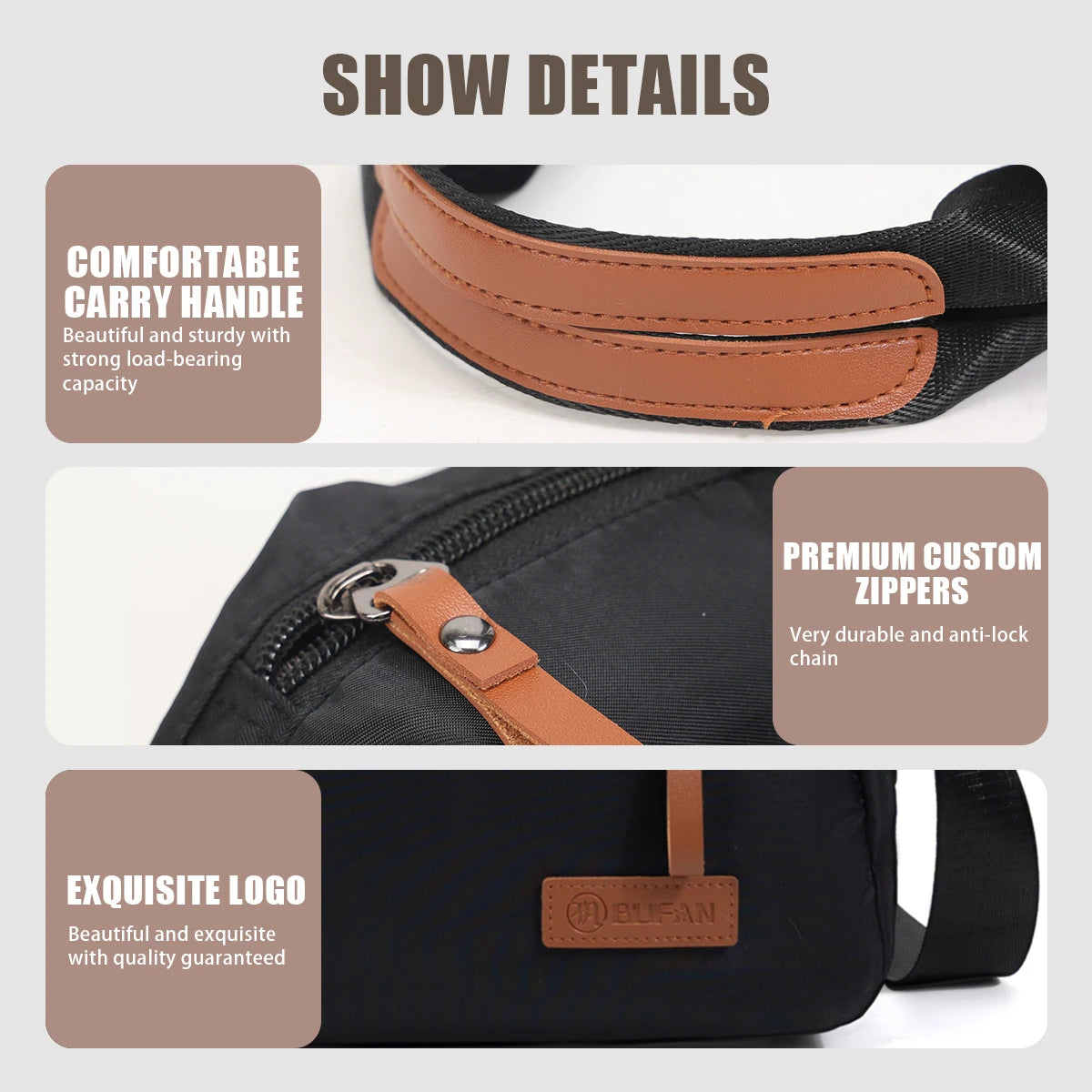Laptop Bag for Women, Large Capacity Briefcase, Shoulder Crossbody Tote Bag, 15.6inch Inner Compartment Bags for Students
