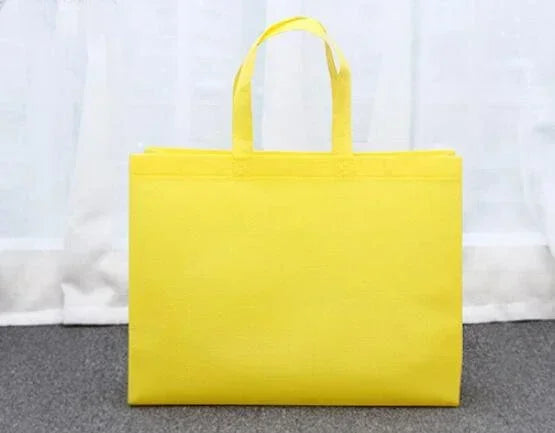 Women Foldable Shopping Bag Reusable Eco Large Handbag Fabric Non-woven Shoulder Bags Tote Grocery Tote Bags Pouch