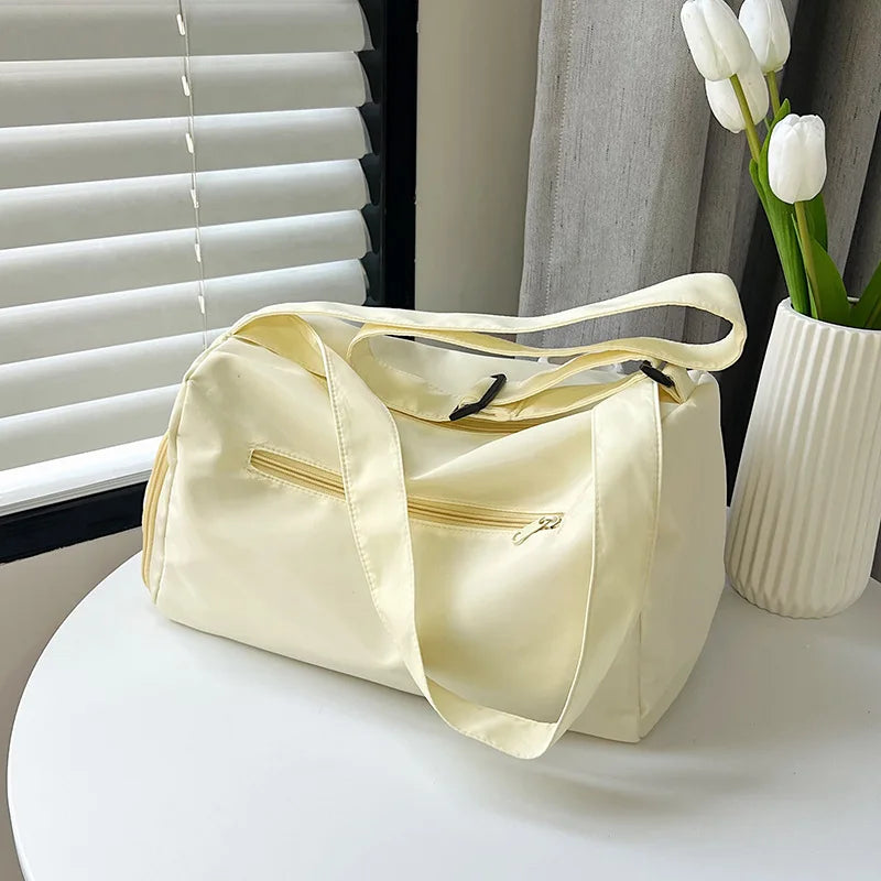 2025 Large capacity Travel Tote Bags for Women nylon Shoulder Messenger Bag Sports Yoga Satchels Fashion Woman Handbag