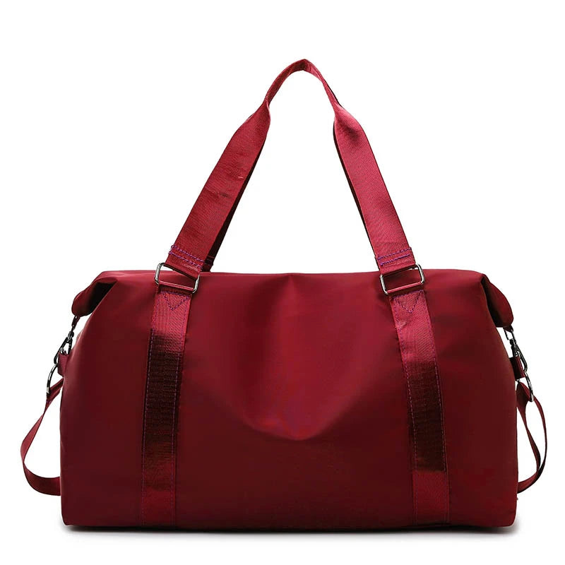 Large Travel Bag Women Tote Bag Handbag Waterproof Shoulder Bag Weekend Sports Gym Bag Female Personalized Custom Logo Pattern